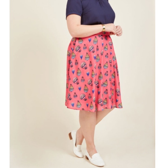 Modcloth Dresses & Skirts - Modcloth Sway This Way Hot Air Balloon Skirt